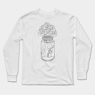 Heart flowers Long Sleeve T-Shirt